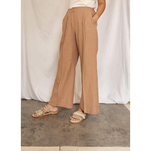 KULOT JUMBO LINEN KULOT LINEN PREMIUM KULOT IMPORT KOREA