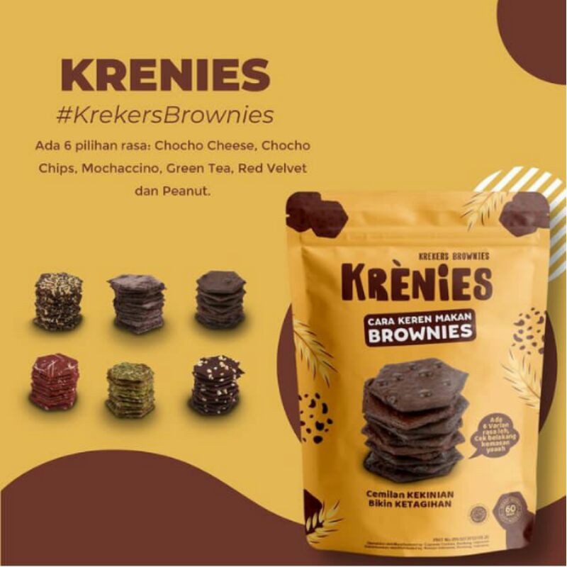 

KRENIES ~ Krekers Brownies