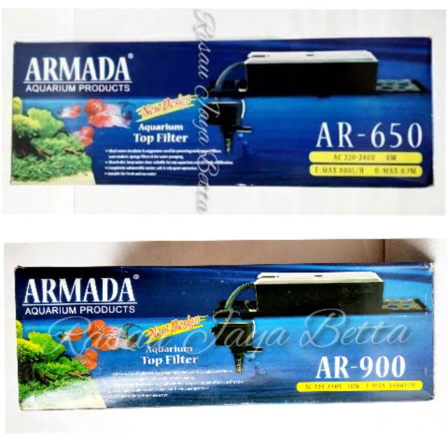 Aquarium Top Filter ARMADA AR-650/AR-900