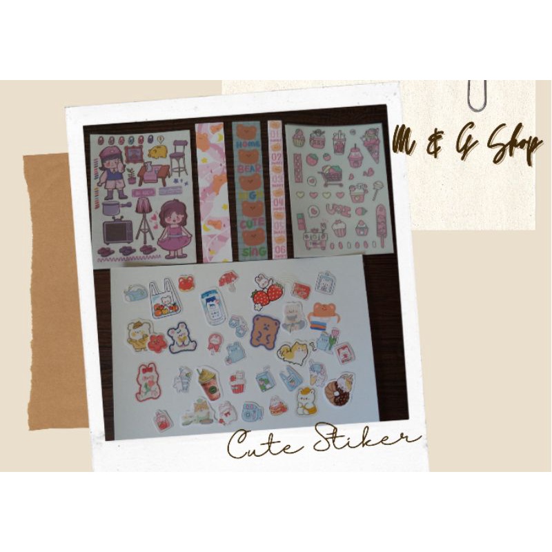 

Stiker 40pc/Jurnal Kit/Cute Stiker