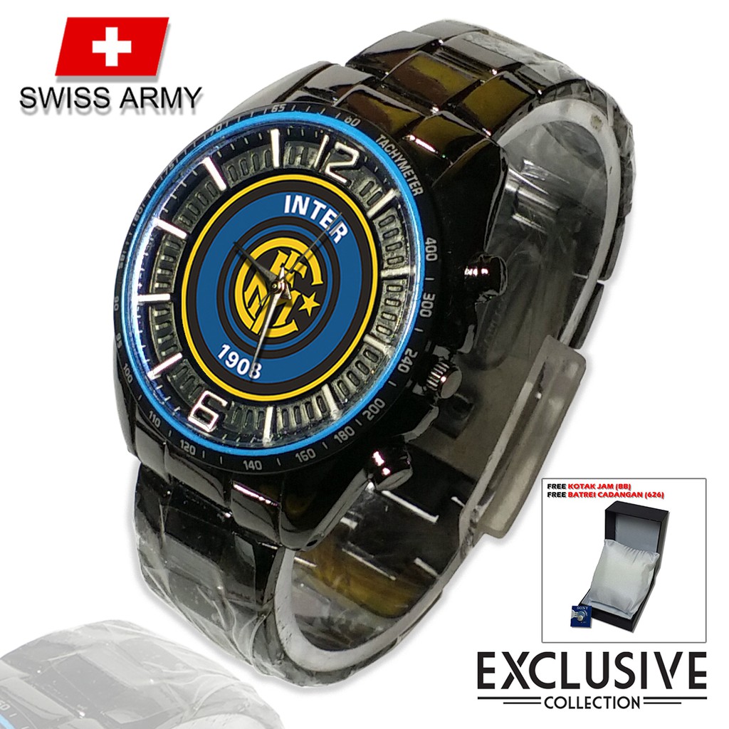 (Istimewa Bossque) Jam INTER Rantai Sport (Elegan)