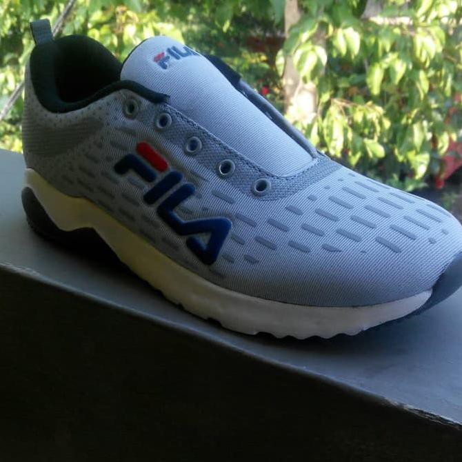 promo sepatu fila running grey made in vietnam terbaru