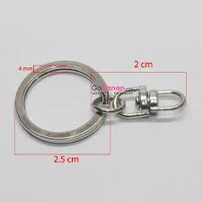 Ring Gantungan Kunci / Ring Ganci Tebal Join / Ring Ganci Putar Tebal