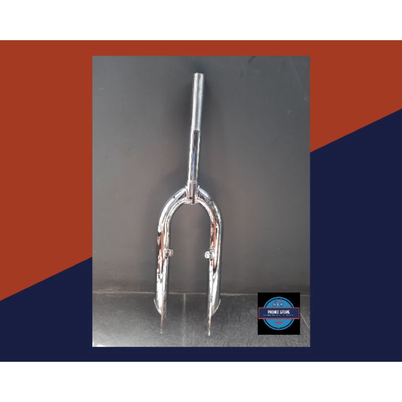 Fork / Garpu Sepeda Ukuran 20 BMX Taiwan Chrome