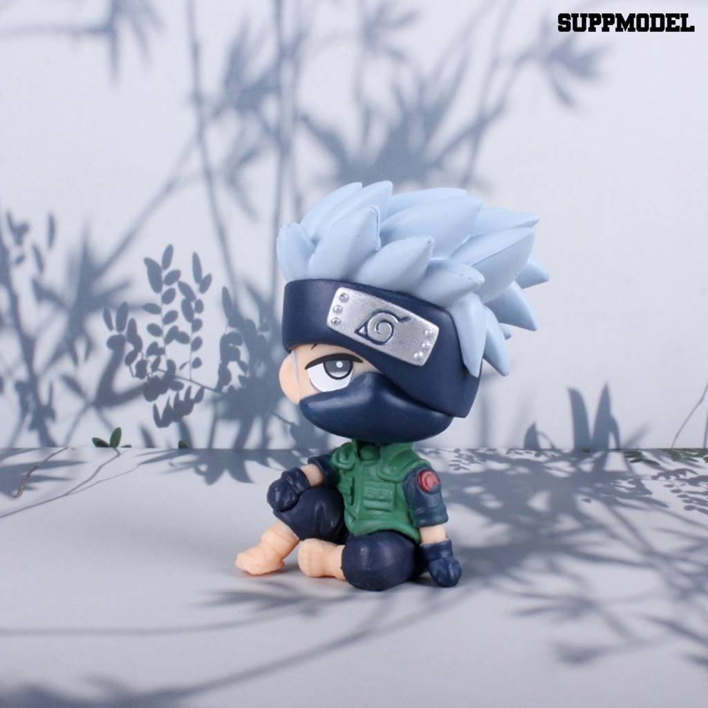Action Figure Model Anime Naruto Uzumaki Hatake Kakashi Bahan PVC Untuk Anak