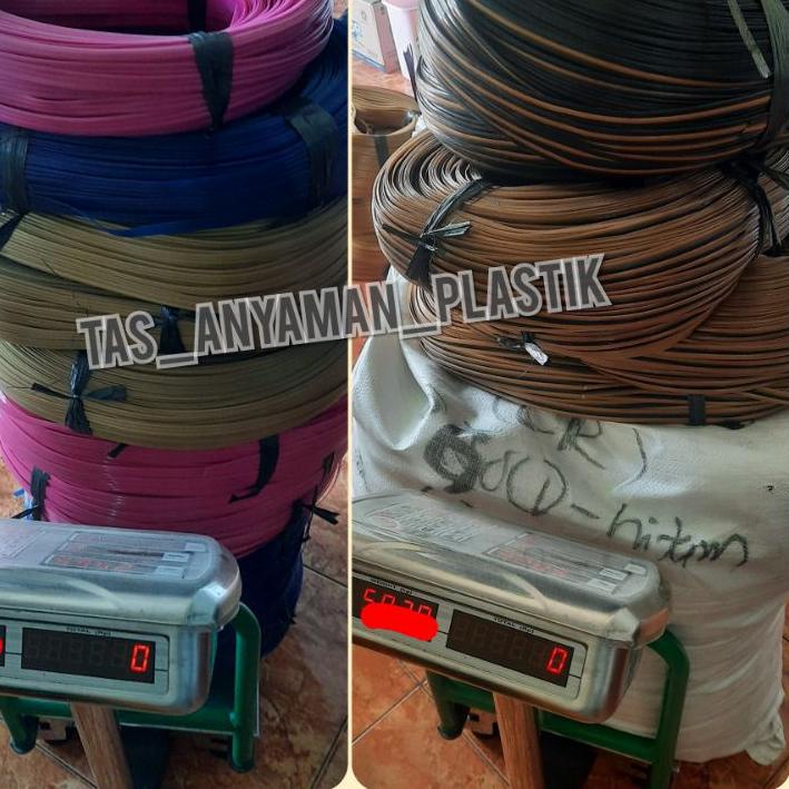 ニ Bahan Tas Anyaman Jali Plastik Super Premium Tas Anyaman Embos BARU 2979 ⁂