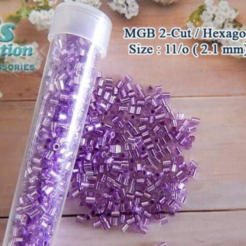 Payet Pasir Patah Jepang MGB Ungu 805 (10 gram)