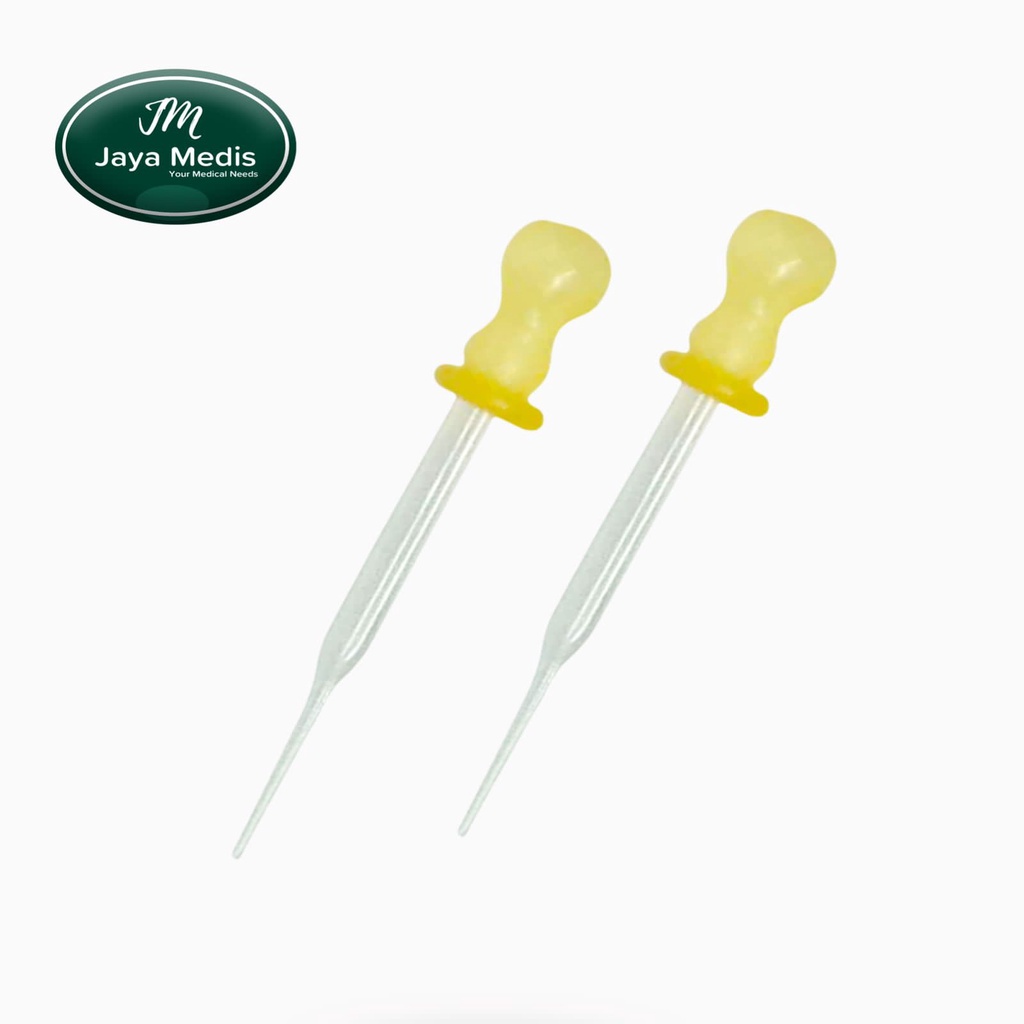 Pipet Tetes Premium Pendek Dot Kuning Min. Order 10 pcs