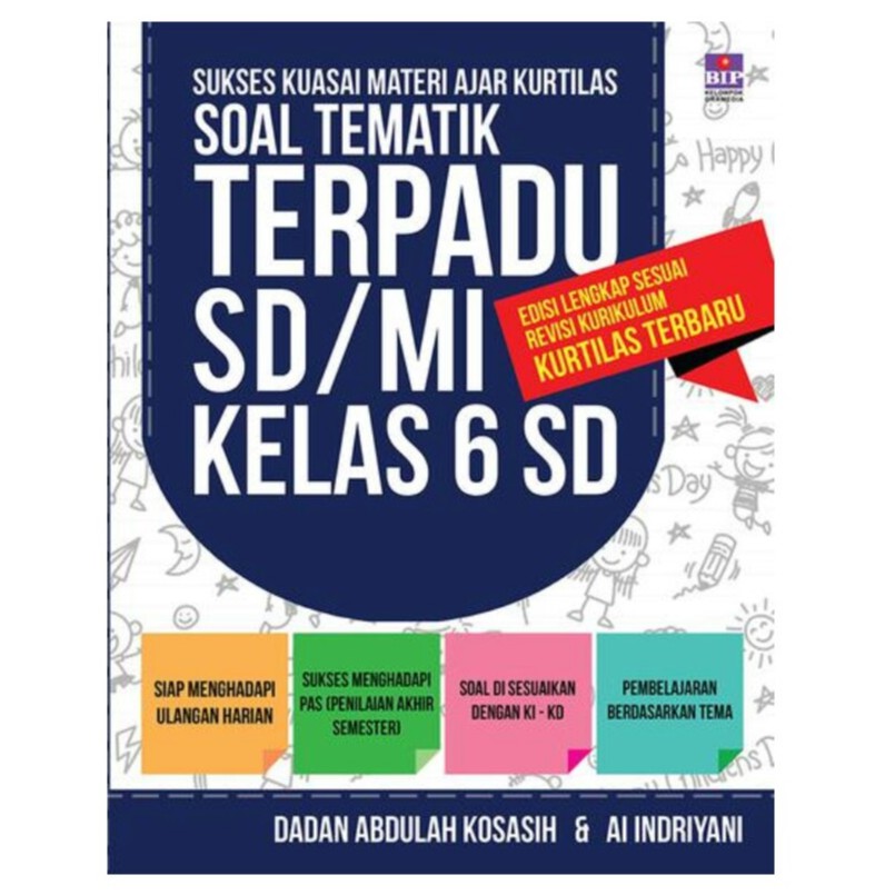 Soal Tematik Terpadu Sd Mi Kelas 6 Cevi Setia S Pd Megasari Shopee Indonesia