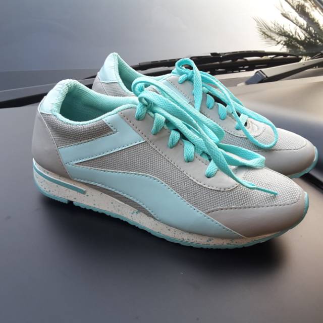 CUCI GUDANG KETS SNEAKERS HPD403 BIRU ( FOTO ASLI)