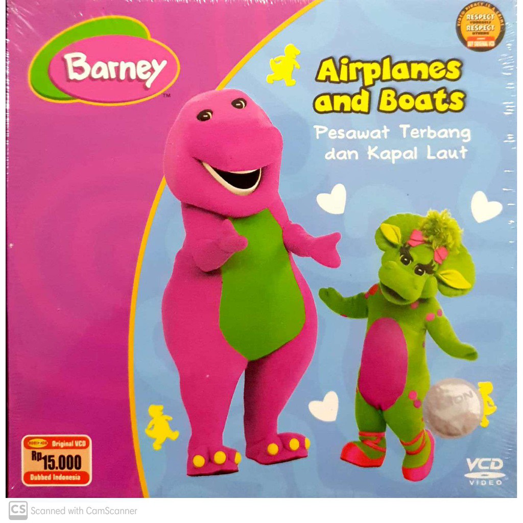 Barney Airplanes and Boats | VCD Original