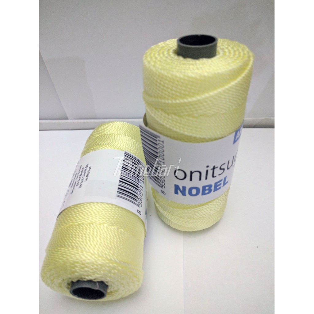 BENANG RAJUT NILON KUNING LEMON MUDA (RFN - 108)