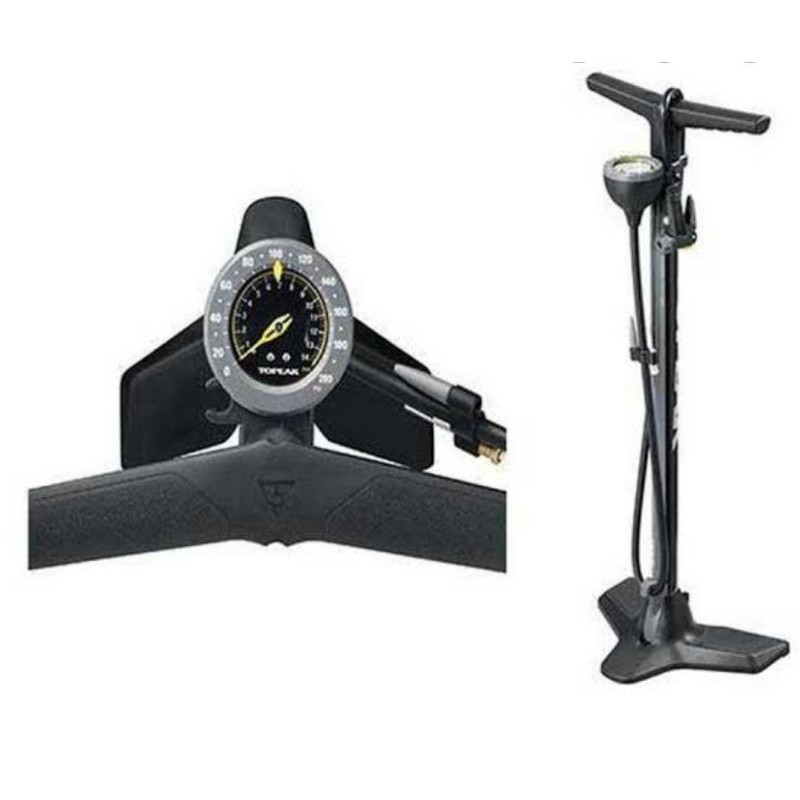 

joeblow race 200 psi topeak Schrader / presta / Dunlop compatible 1.4 kg made in taiwan