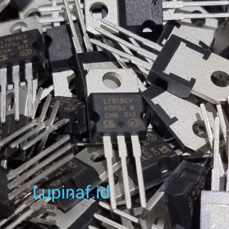 TRANSISTOR 7818 L7818 L7818CV LM7818 ST