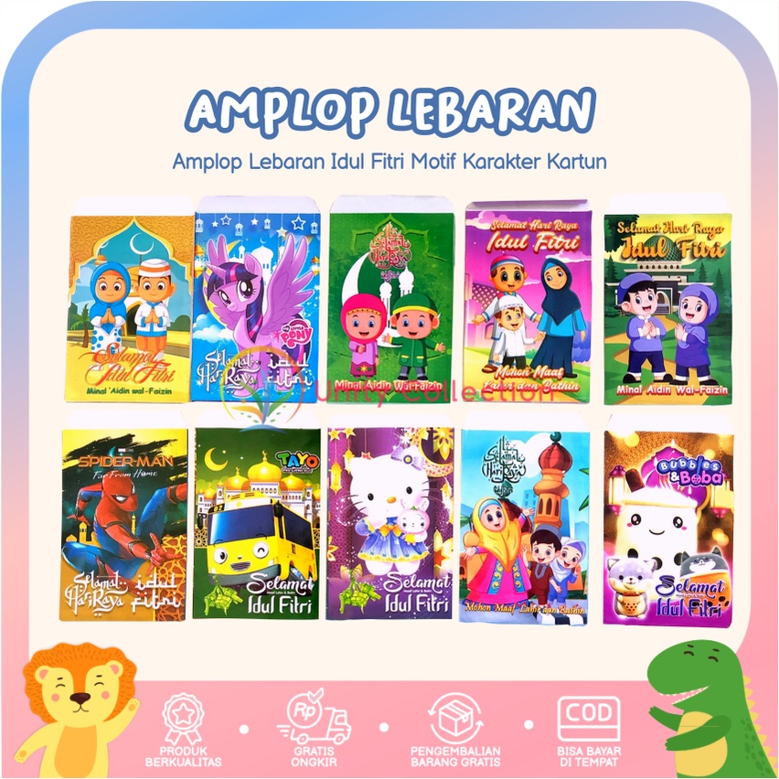 

Amplop Lebaran Unik Motif Kartun Lucu Angpao Idul Fitri
