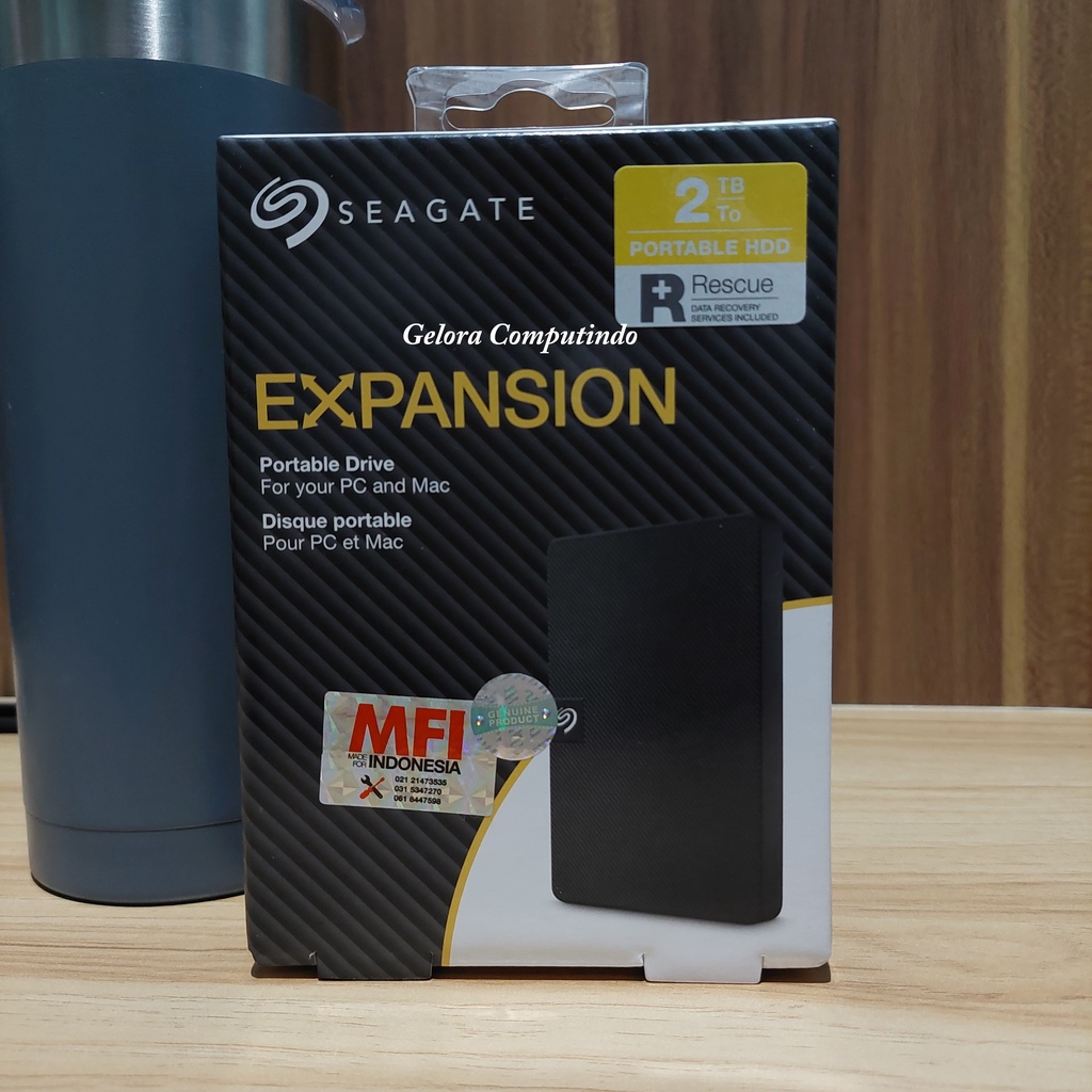 HDD External Seagate Expansion 2TB MFI Original