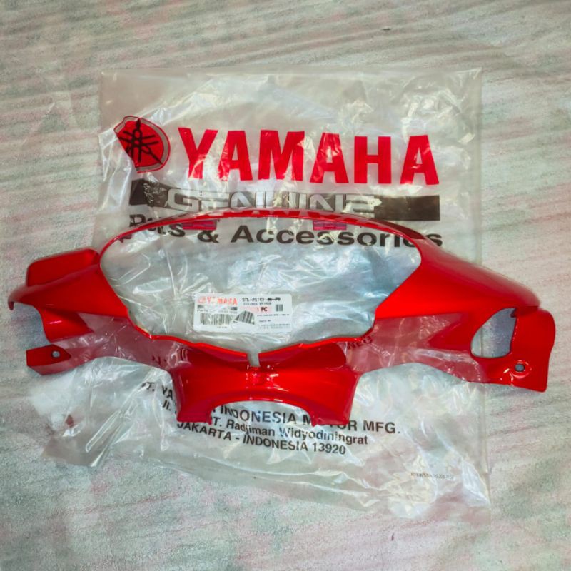 batok depan mio sporty merah original batok kepala depan mio sporty merah cabe original yamaha