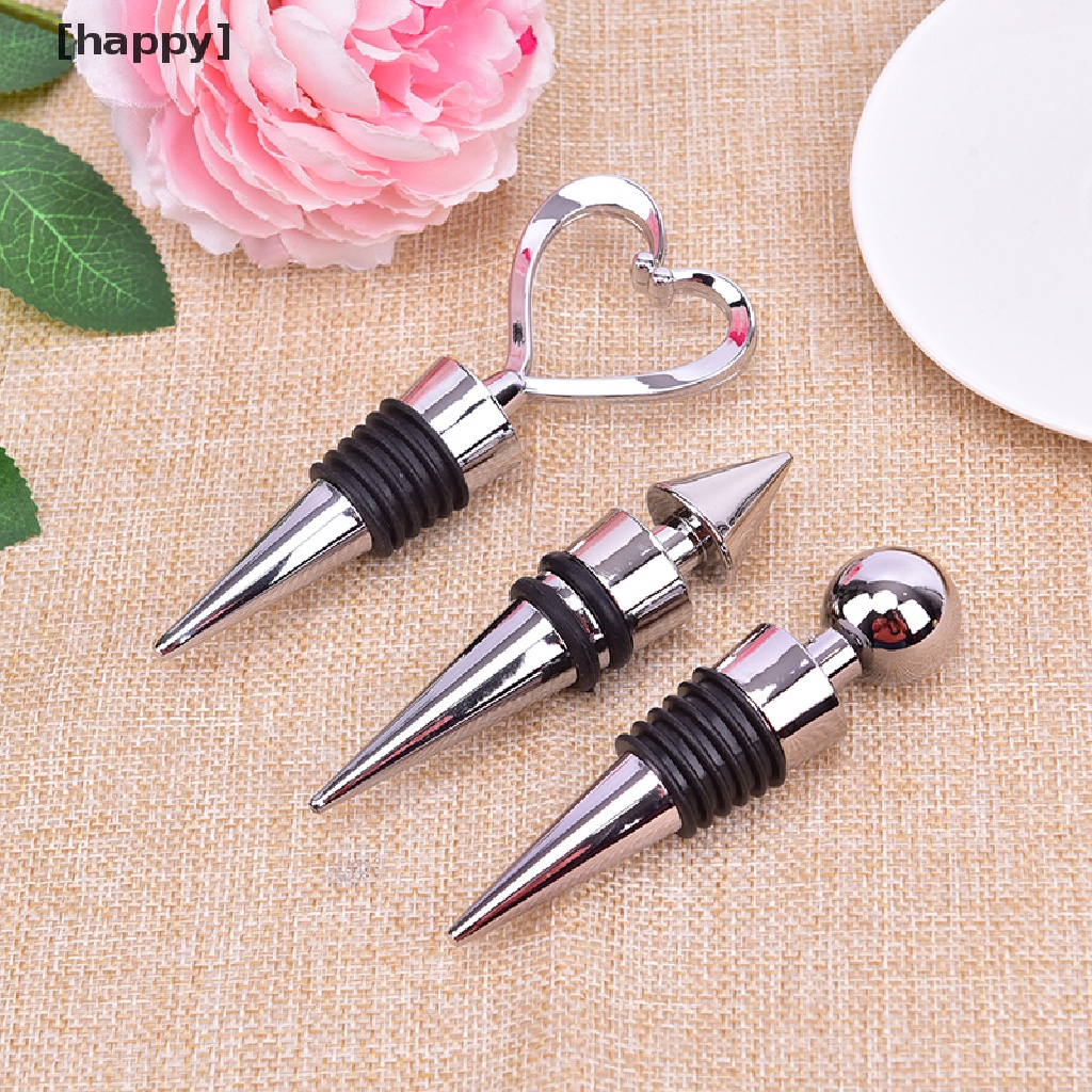 HA Bottle Stopper Elegant Wine Storage Twist Cap Plug Reusable Vacuum Sealed ID