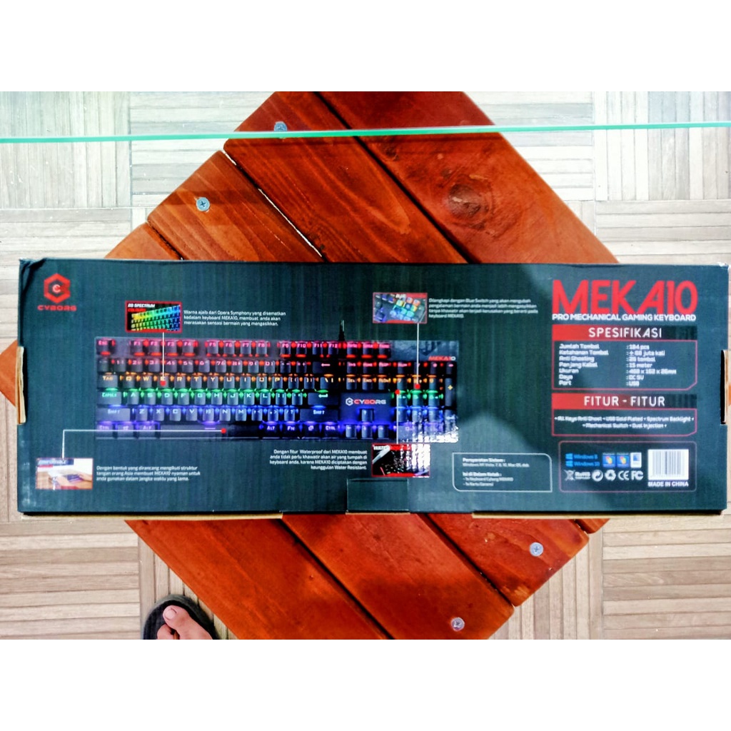 Cyborg Keyboard Gaming Mechanical MEKA10
