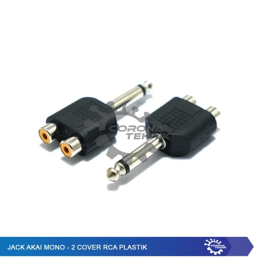 2 Cover RCA Plastik - Jack Akai Mono