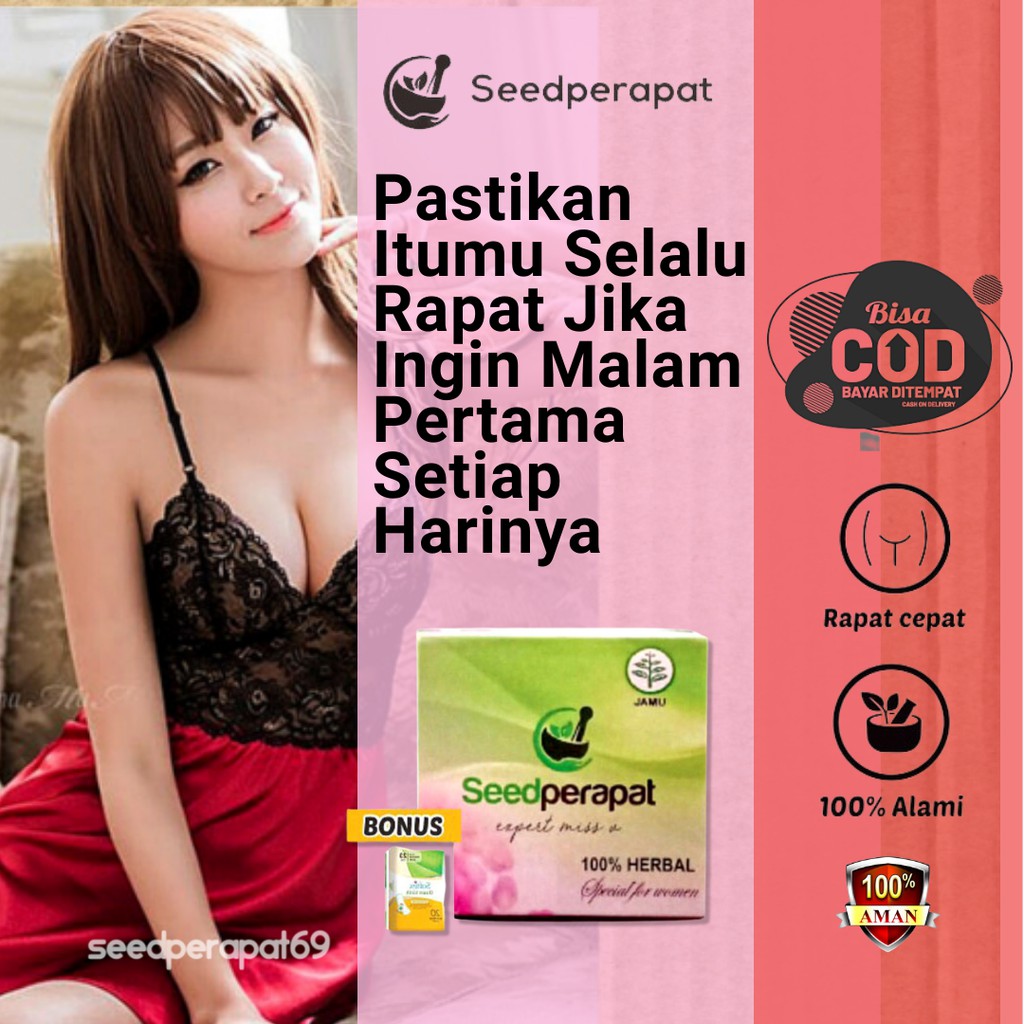 SEED PERAPAT Pembersih Kewanitaan Pelumas Sex Jamu Sari Rapet Kewanitaan Obat Vagina Perapet Miss V