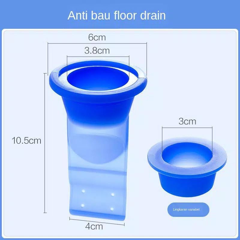 floor drain silikon deodoran anti bau dan serangga untuk wastafel/toilet