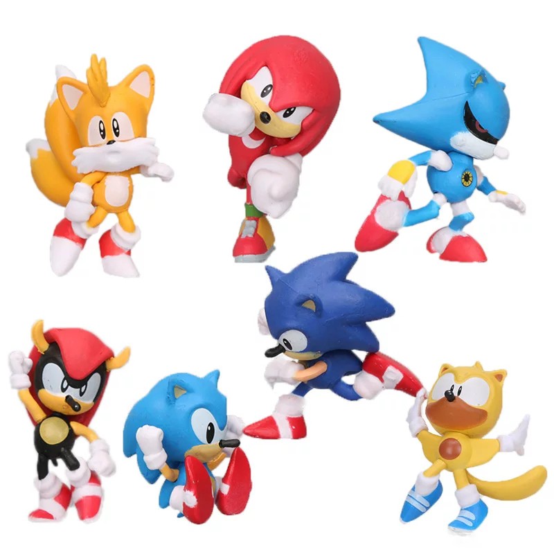Action Figure movie SONIC the Hedgehog Figure 4-5cm Sonic Shadow