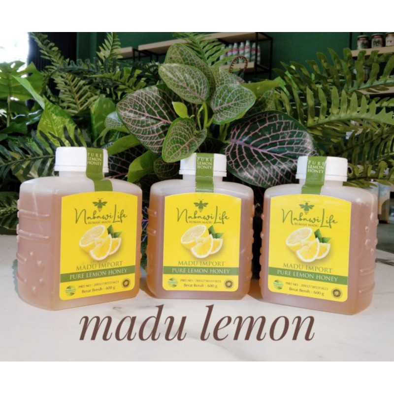 

madu lemon asli 600 gr