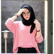 BOXY SWEATER XXL /ATASAN MURAH / BLAOUSE / TUNIC-PINK