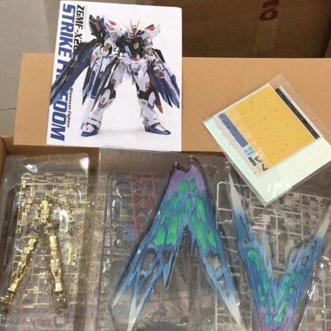 Kualitas Terbaik MG Strike Freedom Metal Frame + Wings Of Light by Dragon Momoko Dramok PROMO