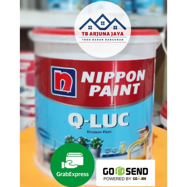 Cat Tembok Nippon Paint QLUC 4.5 KG KHUSUS SAMEDAY/INSTANT | Q-LUC Kemasan 5 KG Galon