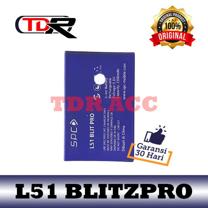 BATERAI SPC L51 BLITZ PRO ORIGINAL 100% KUALITAS BAGUS