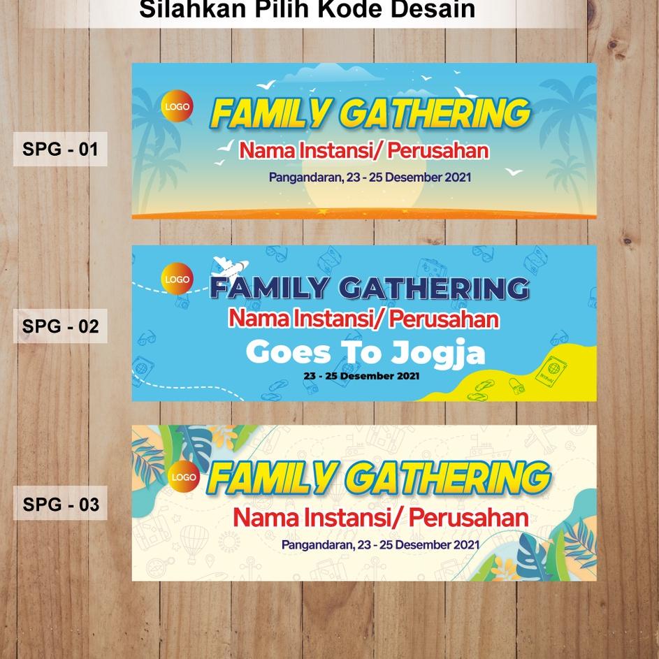 Spanduk Banner Family Gathering / Cetak Spanduk Flexi China