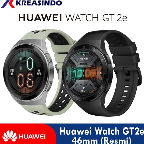 ✨ TURUN HARGA SMARTWATCH WANITA✨ HUAWEI GT2E / GT 2E 46MM SMARTWATCH GARANSI RESMI - HIJAU