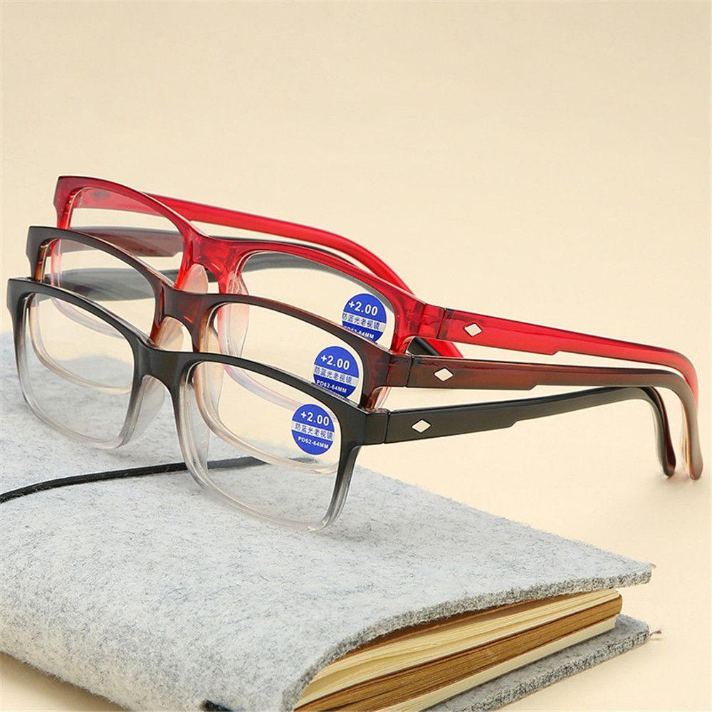 Lily Kacamata Baca Gradasi Diopter+1.0~4.0 Vision Care Spring Hinge Presbyopic Glasses