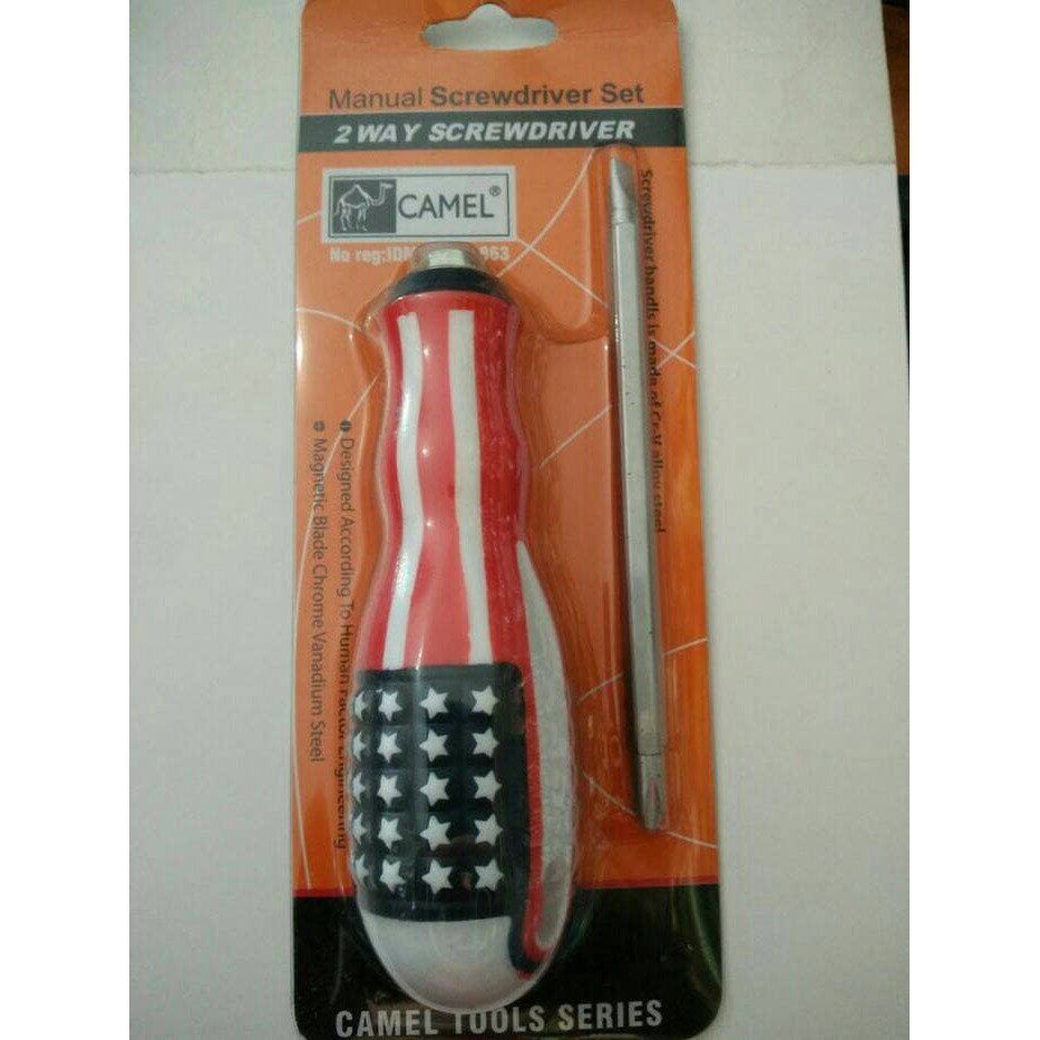 Obeng 2 Way -/+ Camel 4"