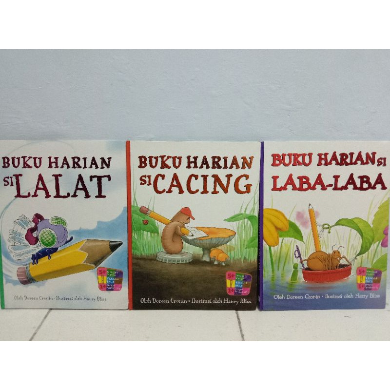 Buku Harian Si Cacing, Laba-Laba, Lalat