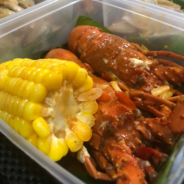 

Toddler Seafood ( Lobster + Kerang )