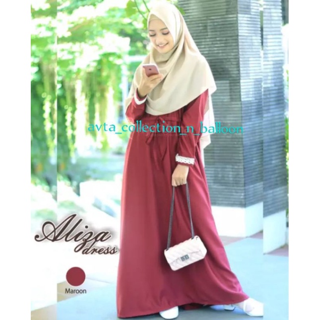 Gamis Muslimah POLOS  / Gamis polos murah