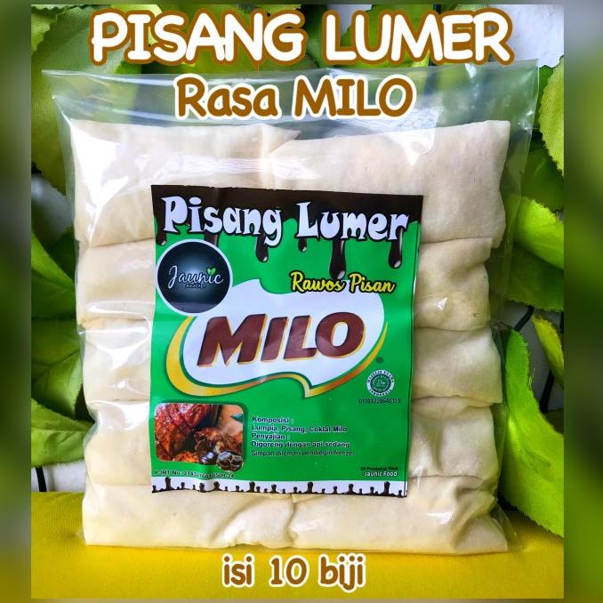 

Pisang Lumer Milo isi 10