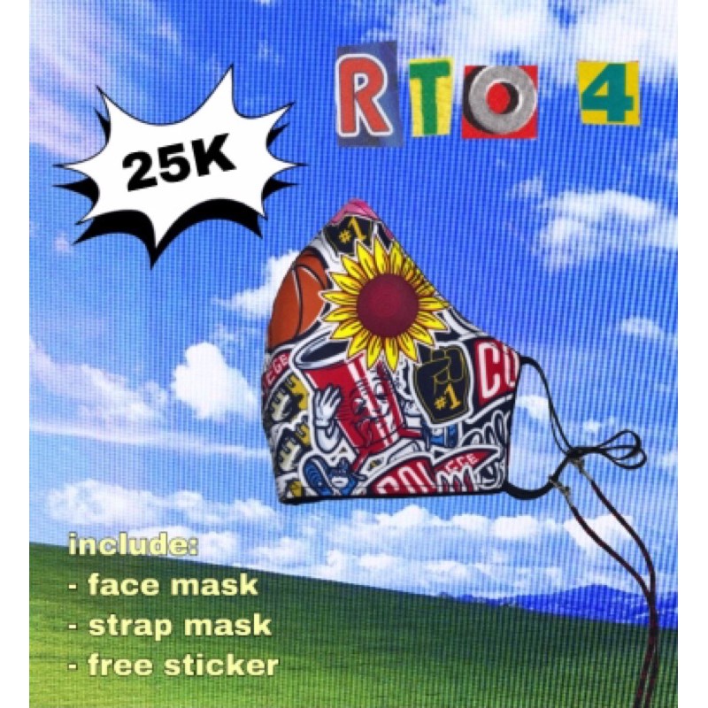 FACE MASK WITH STRAP MASK