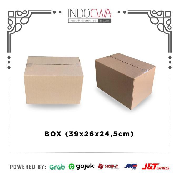 

Kardus Polos Box Karton Murah 39 X 26 X 24.5
