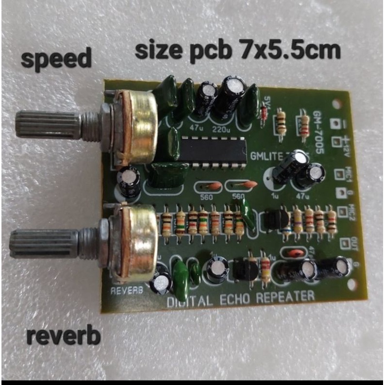 digital echo repeater + speed reverb