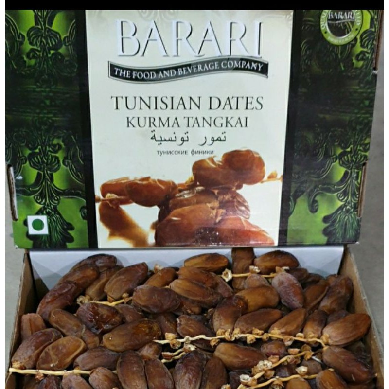 

kurma Barari Tunisia kemasan 2 kg . Stock baru. Original packing pabrik