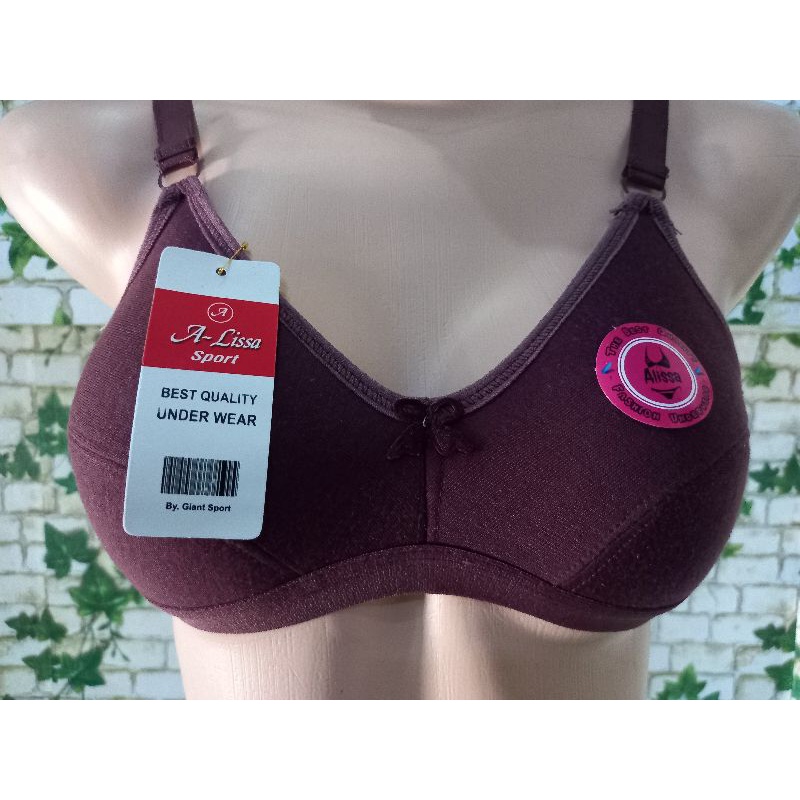 Sport bra (POLOS) dewasa&RemajaABG tanpa kawat&busa termurah-Remaja/ABG (34)