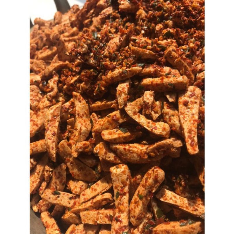 Basreng/Baso goreng pedas super krispi Bumbu basah daun jeruk netto 1 kg promo