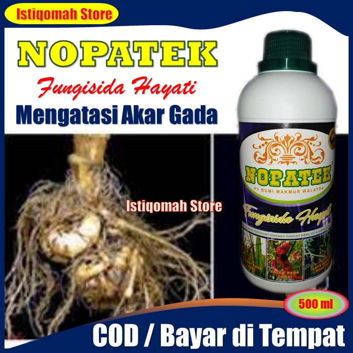 NOPATEK Obat untuk Atasi Akar Gada pada Kubis, Sawi, Melon, dll Bisa untuk Semua Jenis Tanaman