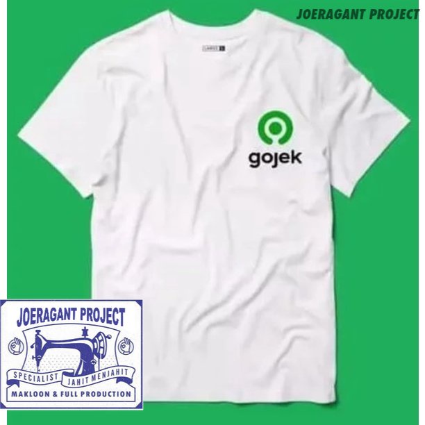 Kaos Tshirt Baju Obral Murah Combed 30S Distro KECiL GOJEK polos custom indonesia pria wanita keren 