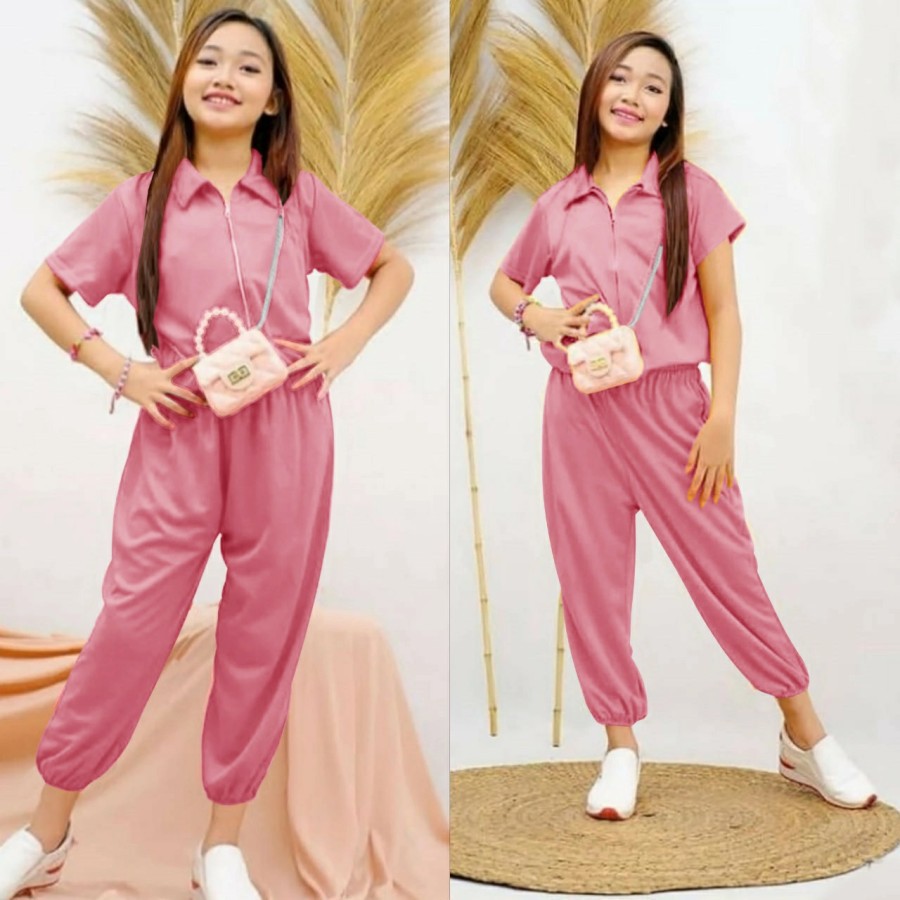 Baju Anak Korea Umur 9 10 11 12 13 Tahun TK Set Stelan Setelan Perempuan Cewek Murah Import Cowo Usi