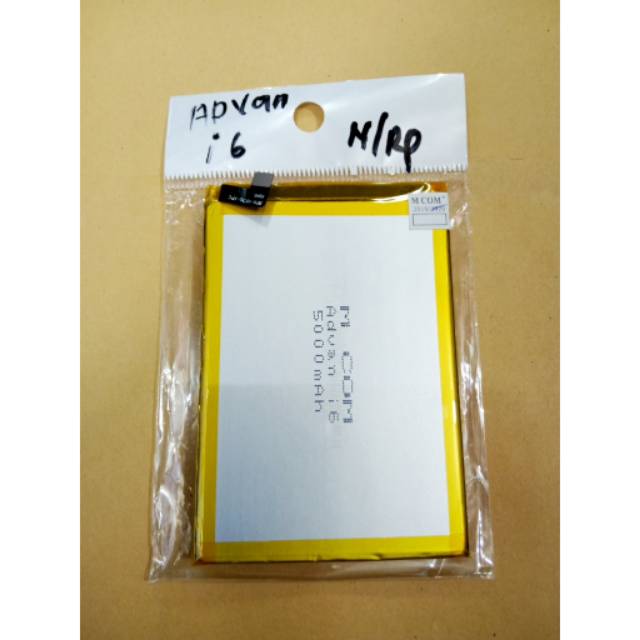 Baterai Advan i6 Tanam Soket